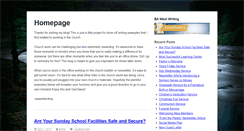 Desktop Screenshot of eawestwriting.com